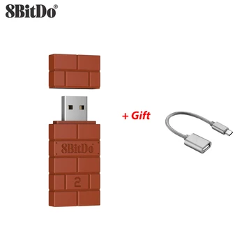 8Bitdo USB-Bluetooth-Adapter-Vastuvõtja Windows Mac Nintend Lüliti PS5 PS4