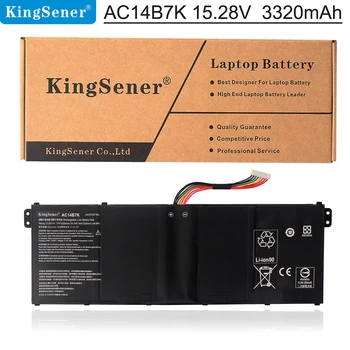KingSener Uus AC14B7K Sülearvuti Aku Acer Spin 5 SP515-51GN Kiire SF314-52 Acer Nitro 5 AN515-42 15.28 V 3320mAh/50.7 WH