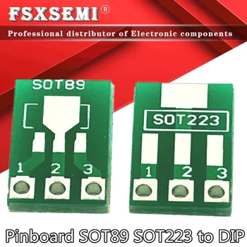 20pcs Pinboard SOT89 SOT223 DIP Üleandmise Juhatuse DIP Pin Pardal Pigi Adapter keysets PCB adapter