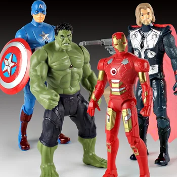 UUS Marvel Hämmastav Lõplik Hulk Kapten Ameerika (Iron Man PVC Tegevus Joonis Laekuva Mudel Mänguasi Lapsed Laste Mänguasjad